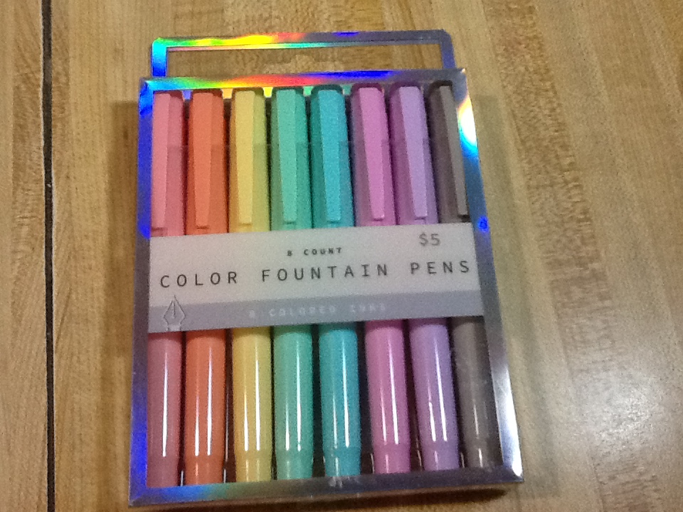 Five Below's “2 Count Calligraphy Fountain Pen” Review